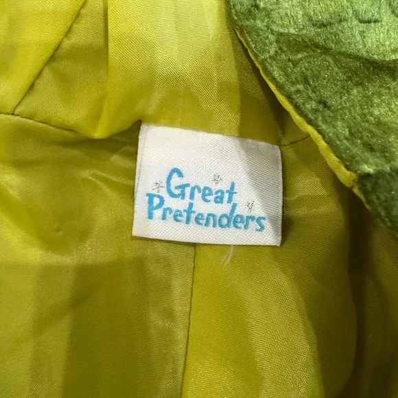 Green Dinosaur Kids Costume - Picture 3 of 4